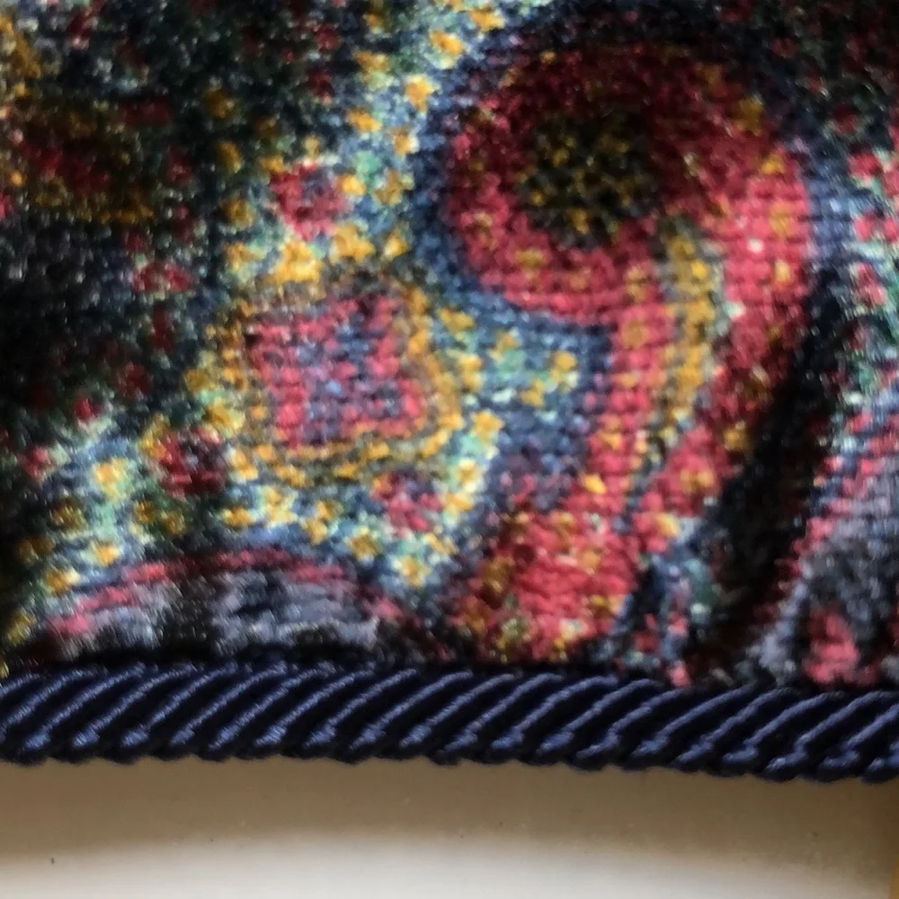 Fashionable Polo by Ralph Lauren Double layered Paisley pattern scarf. Italy